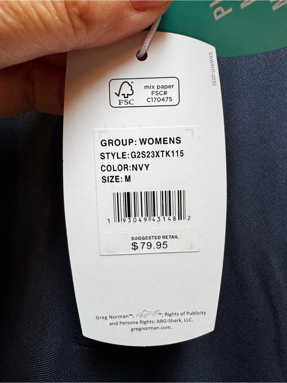NEW Greg Norman Women's Golf Dress Sleeveless Zipper Side Pocket medium nwt - Picture 4 of 6